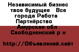 Независимый бизнес-твое будущее - Все города Работа » Партнёрство   . Амурская обл.,Свободненский р-н